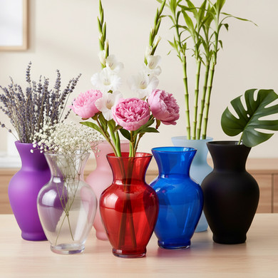 VMA1042 - Classic Ginger Jar, Machine Blown - 10.6" (Various Colors)