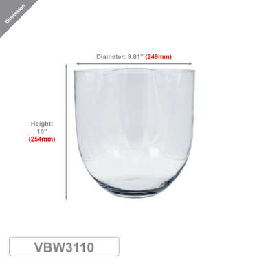 VBW3110 - Peninsula Bowl Vase - 10"