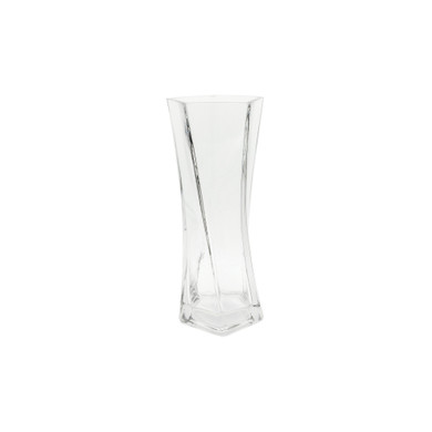 VUT3410 - Five Sided Twist Vase - 9.25"