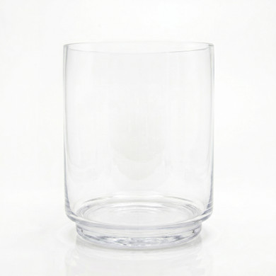 VHV4308 - Taylor Raised Hurricane Pillar Candle Holder / Vase - 7.9"  (2 pcs/case)