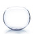 VBW1008 Clear Bubble Bowl Vase - 10"x8" (4 pcs)