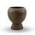 CUB3009DE - Desert Sand Ceramic Urn Vase - 8.5" x 9.5"