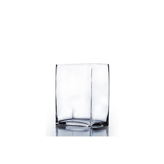 VBV3405 - Glass Block Vase - 3"x4"x5"H