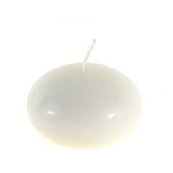 CGA077-I - 1.5" Floating Candles - Ivory