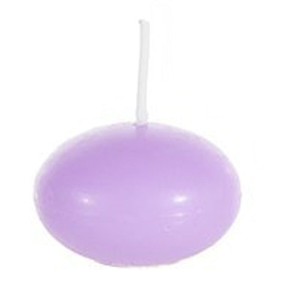 CGA077-LV - 1.5" Floating Candles - Lavender