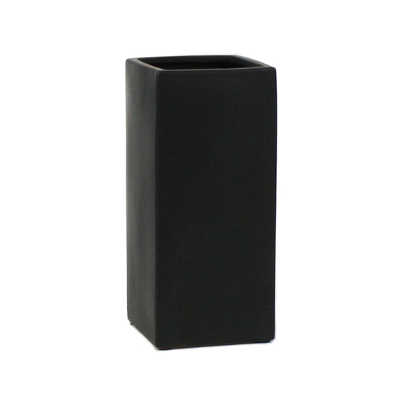 CSB0512BK - Black Tall Square Block - 5"x12"