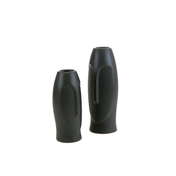 CFV9210BK - Small Black Moai Vase - 9.25"
