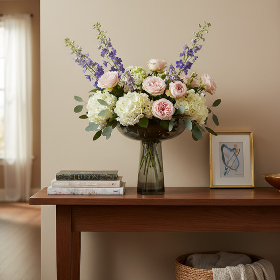 VCP1013NB - Nickel Brushed Center Plate On A Stand - 13.5" (1 pc)