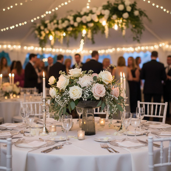 VCP1013NB - Nickel Brushed Center Plate On A Stand - 13.5" (1 pc)