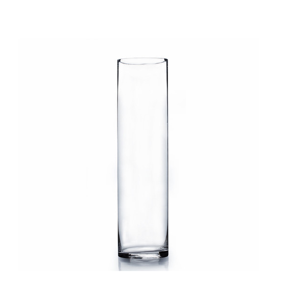 VCY0414 - Cylinder Glass Vase - 4"x14"  (12 pcs/case)