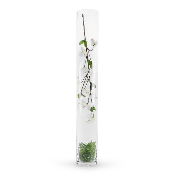 VCY0535 - Cylinder Glass Vase - 5"x35" (2 pcs/case)