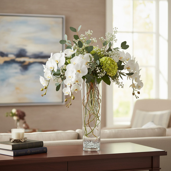 VTC0519 - Taper Down Cylinder Vase - 19"