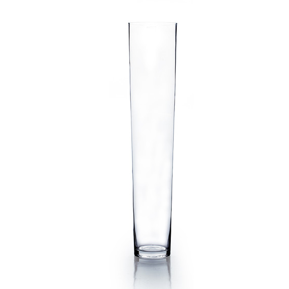 VTC0523 - Taper Down Cylinder Vase - 23"