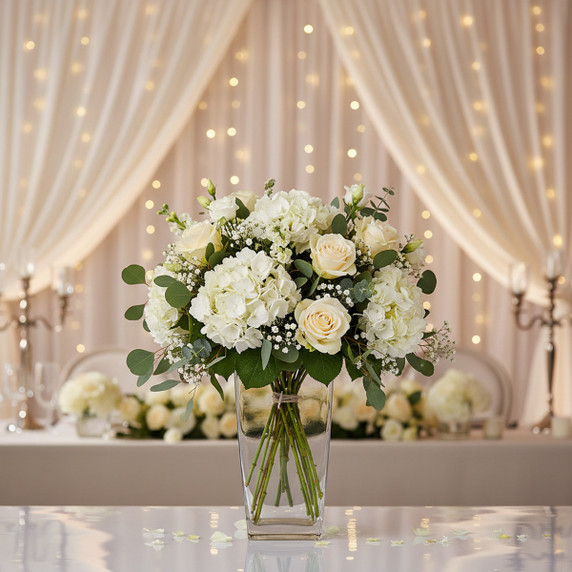 VTB5512 - Taper Down Block Vase - 12"