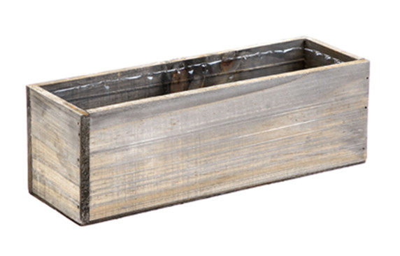 WBR1244RS - Rustic Wood Planter Long Box - 6" (6 pcs)