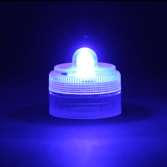 LED03BL RC Submersible LED Decor Light - Blue (10 pcs) - Optional Remote Control Available