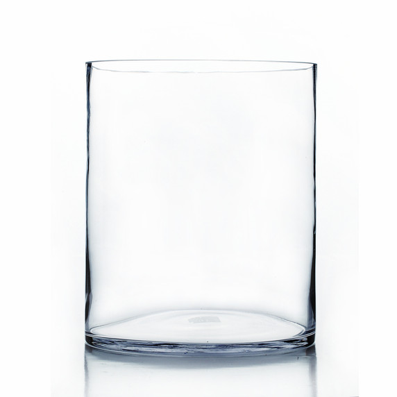 VCY0912 - Clear Cylinder Glass Vase - 9" x 12"