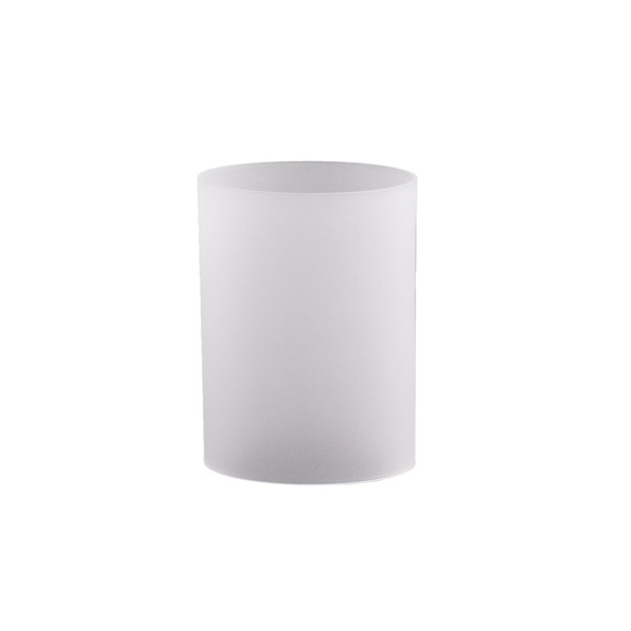 HST0406FR - Frosted Glass Hurricane Candle Shade Chimney Tube [No Bottom] - 4" x 6"