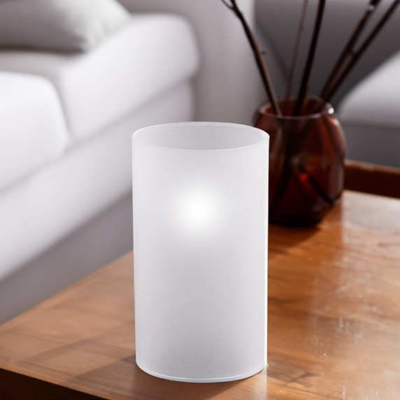 HST0510FR - Frosted Glass Hurricane Candle Shade Chimney Tube [No Bottom] - 5" x 10"