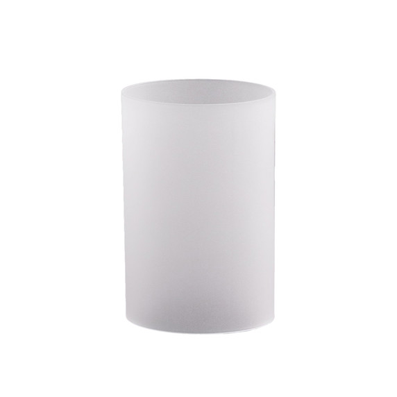 HST0508FR - Frosted Glass Hurricane Candle Shade Chimney Tube [No Bottom] - 5" x 8"