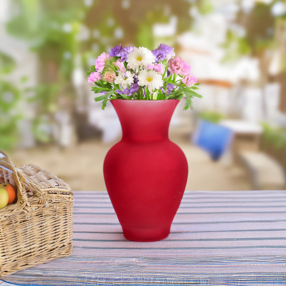 VMA1036 - Classic Ginger Jar, Machine Blown - 9" (Various Colors)