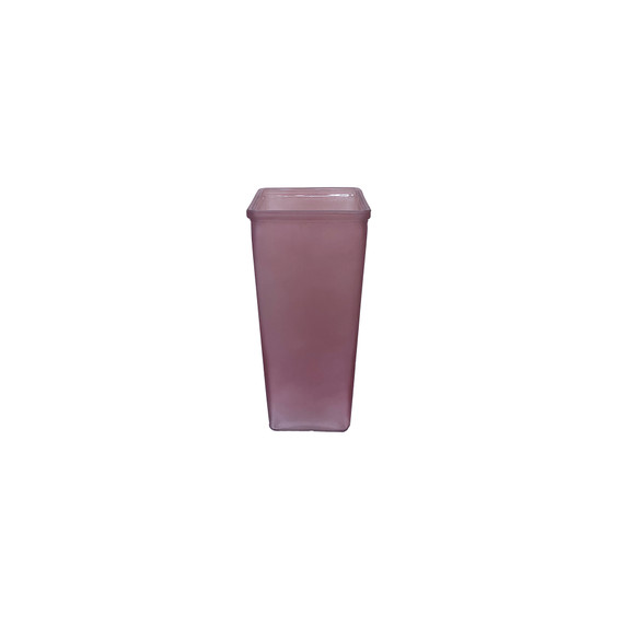 VMB7509 - Tapered Block Vase, Machine Pressed - 9" (Various Colors)