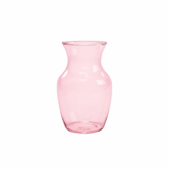 VMA1099 - Rose Bouquet Vase, Machine Blown - 8" (Various Colors)