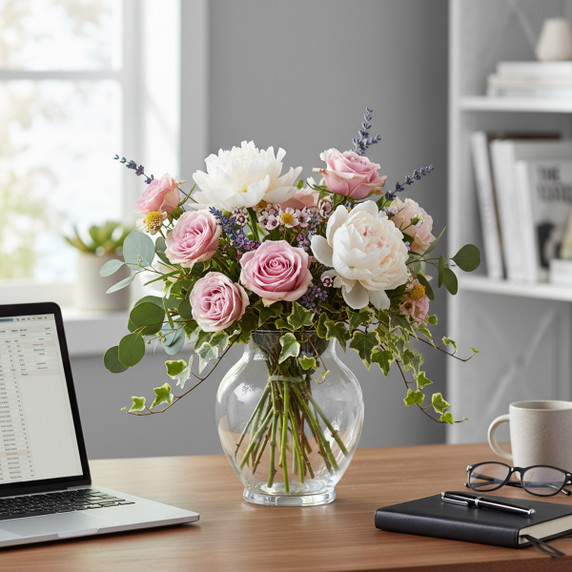 VMA1021 - Dunham Urn Vase, Machine Blown - 6.25" (Various Colors)