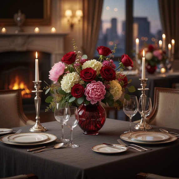 VMA1021 - Dunham Urn Vase, Machine Blown - 6.25" (Various Colors)