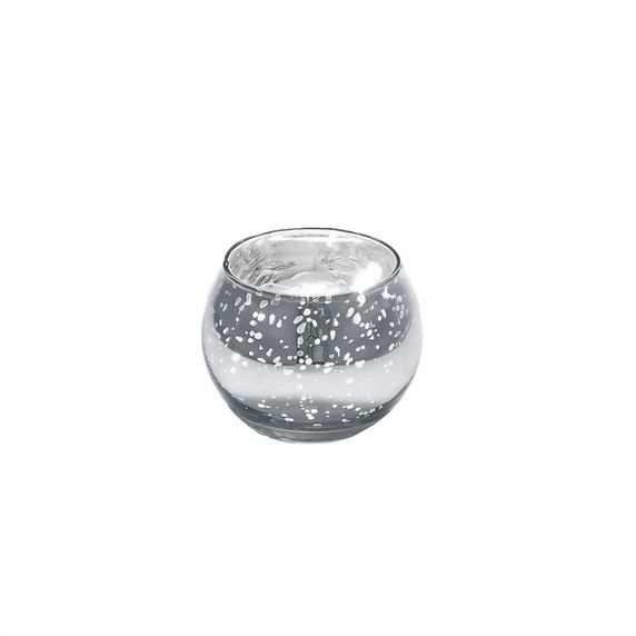 VBW0003 - Mercury Bubble Bowl Vase / Votive Candle Holder - 3" (Various Colors)