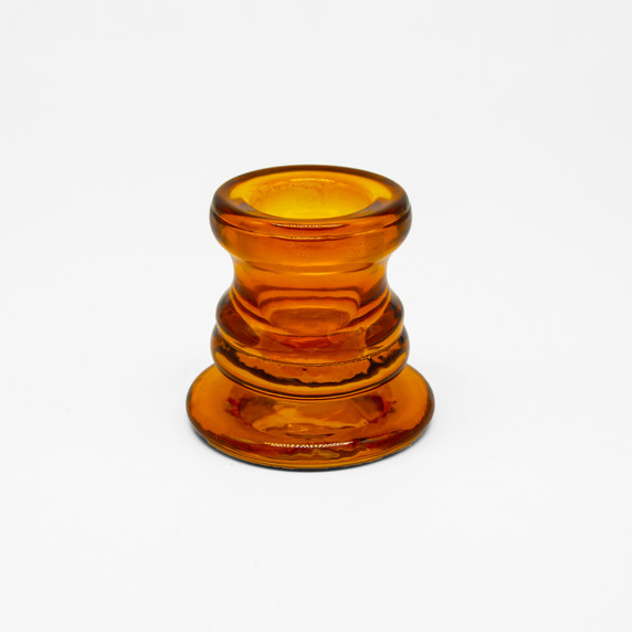 2" Sculpted Taper Candle Holder (Various Colors)