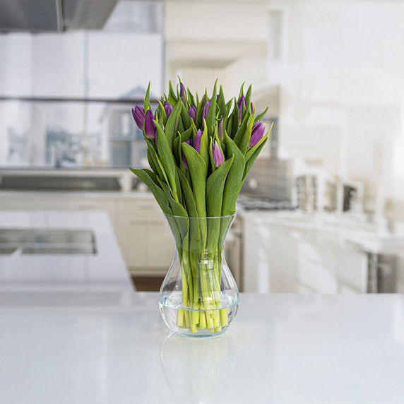 Serendipity Glass Vase - 7.1" (Various Colors)