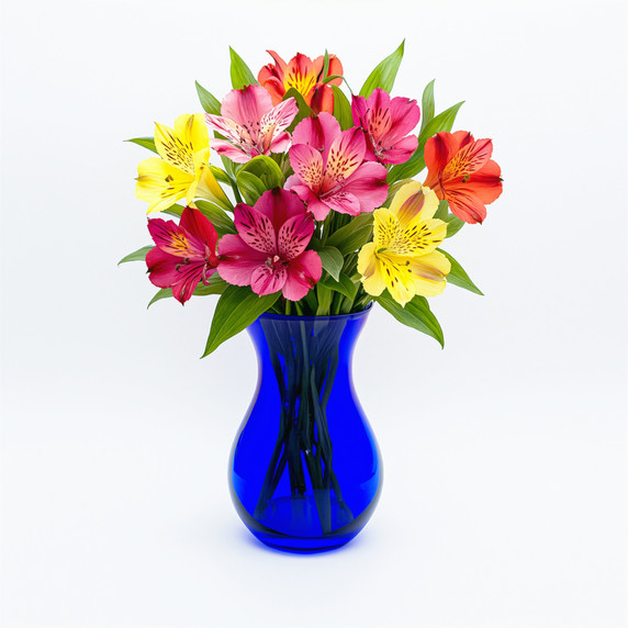 Serendipity Glass Vase - 7.1" (Various Colors)