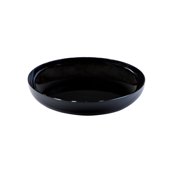 Plastic Floral Designer Dish - 9" (Various Colors)