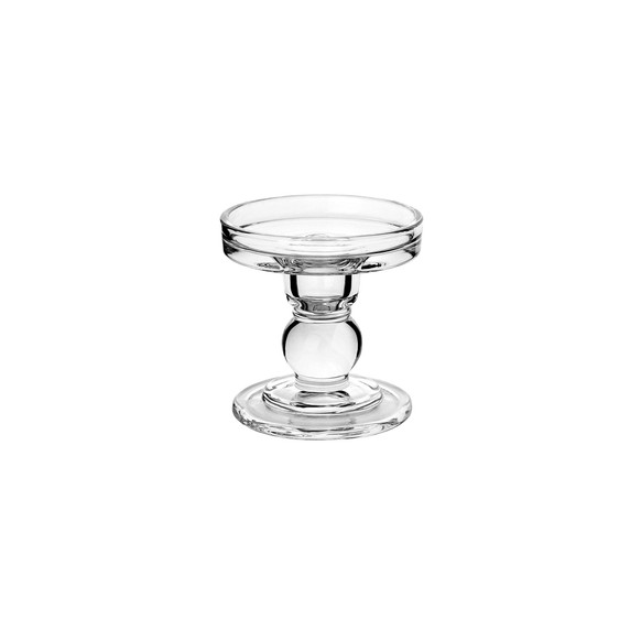 3.4" Small Classic Pillar / Taper Candle Holder (Various Colors)