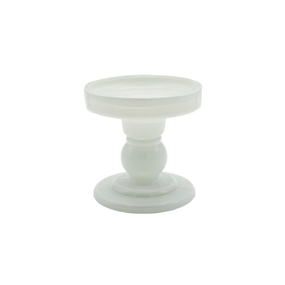 3.4" Small Classic Pillar / Taper Candle Holder (Various Colors)