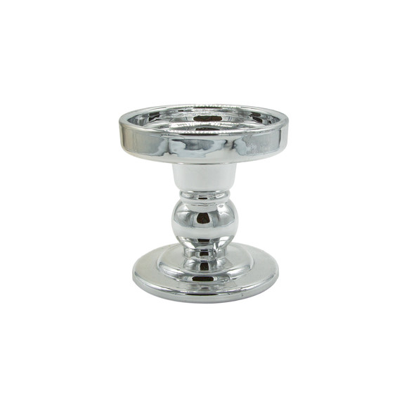 3.4" Small Classic Pillar / Taper Candle Holder (Various Colors)
