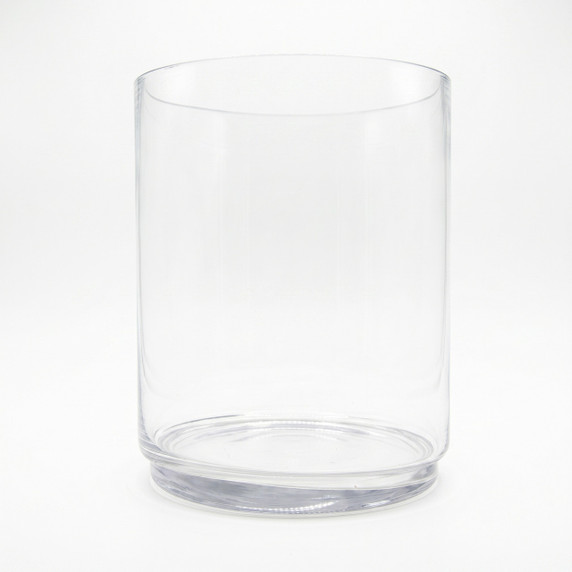VHV4310 - Taylor Raised Hurricane Pillar Candle Holder / Vase - 10"  (2 pcs/case)