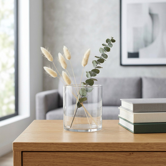 VCY0404A - Everyday Cylinder Glass Vase - 4"