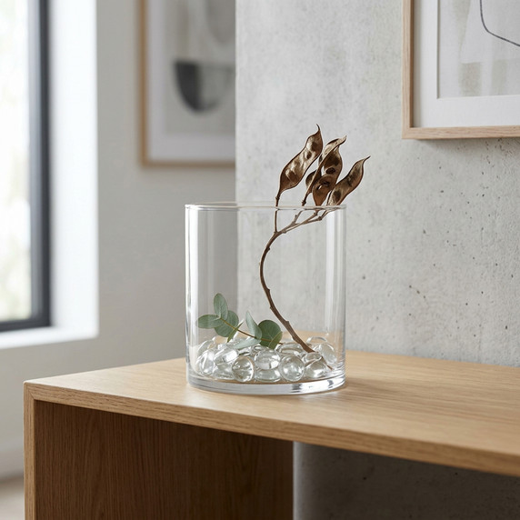 VCY0505A - Everyday Cylinder Glass Vase - 5"