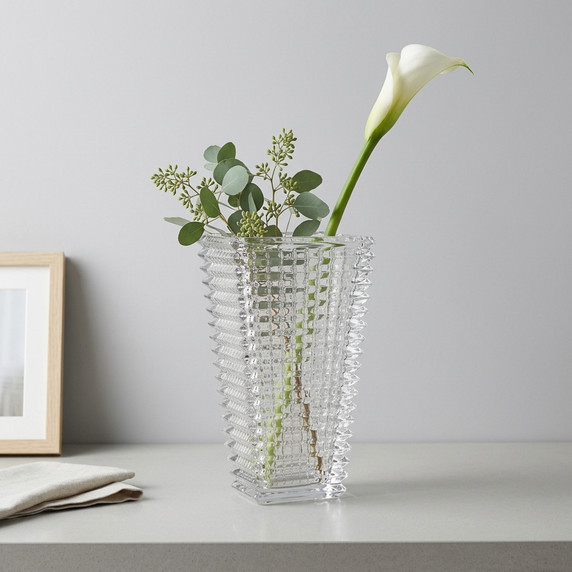 VQT3011 - Overjoyed Boutique Harper Vase / Tapered Block Vase - 11"
