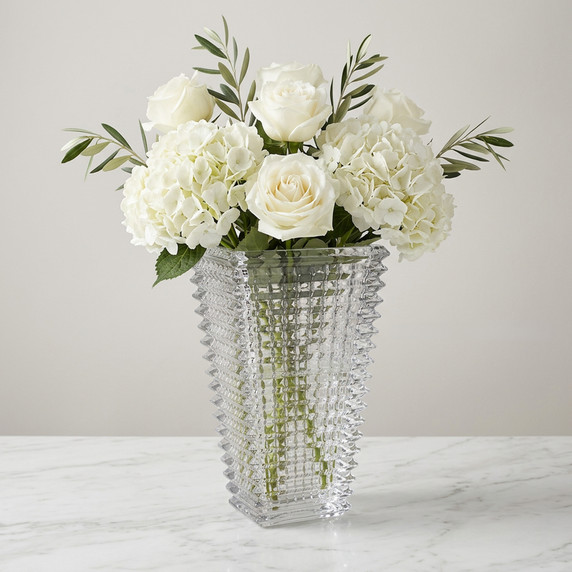 VQT3011 - Overjoyed Boutique Harper Vase / Tapered Block Vase - 11"