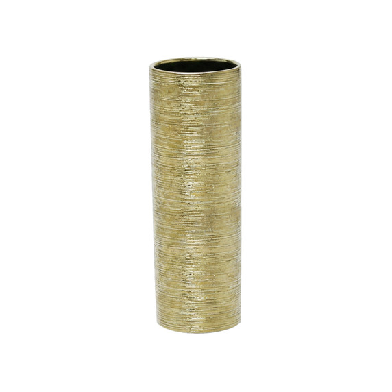Tall Ceramic Cylinder Vase - 4" x 12" (Various Colors)