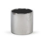 CYL5505SV - Silver Cylinder Ceramic - 5.5"x5" (12 pcs/case)