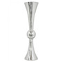 VTV2130SV - Silver Reversible Trumpet Vase - 7.5" x 30"