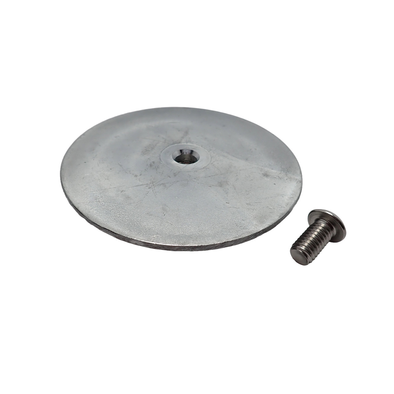R-3-Single One-Piece Trim Tab Zinc Anode - 3-3/4