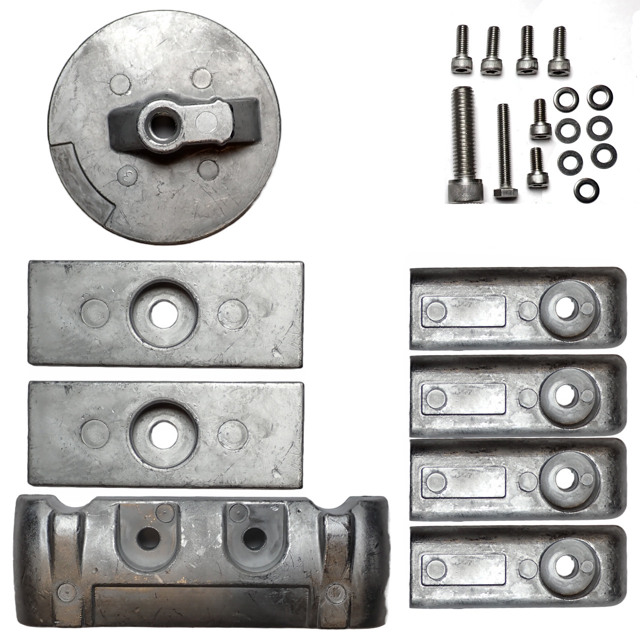 Mercury Verado 6 Aluminum Anode Kit (8M0126670) | BoatZincs.com