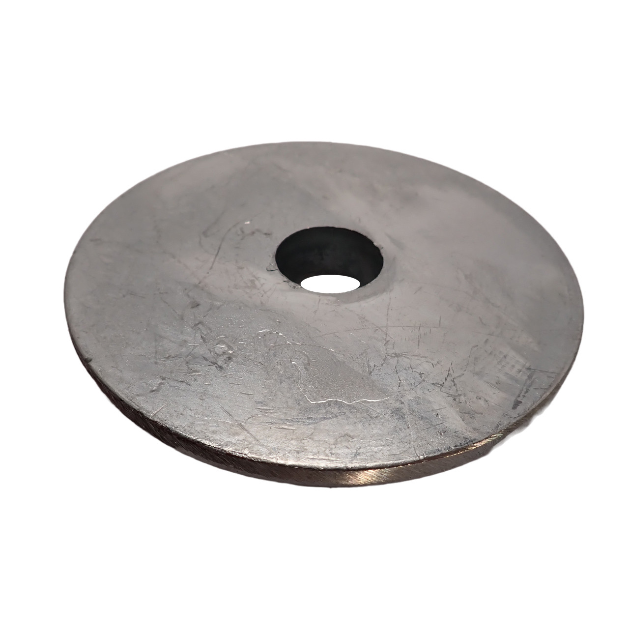 76214-4 Mercruiser Flat Trim Tab Zinc Anode; No Threads