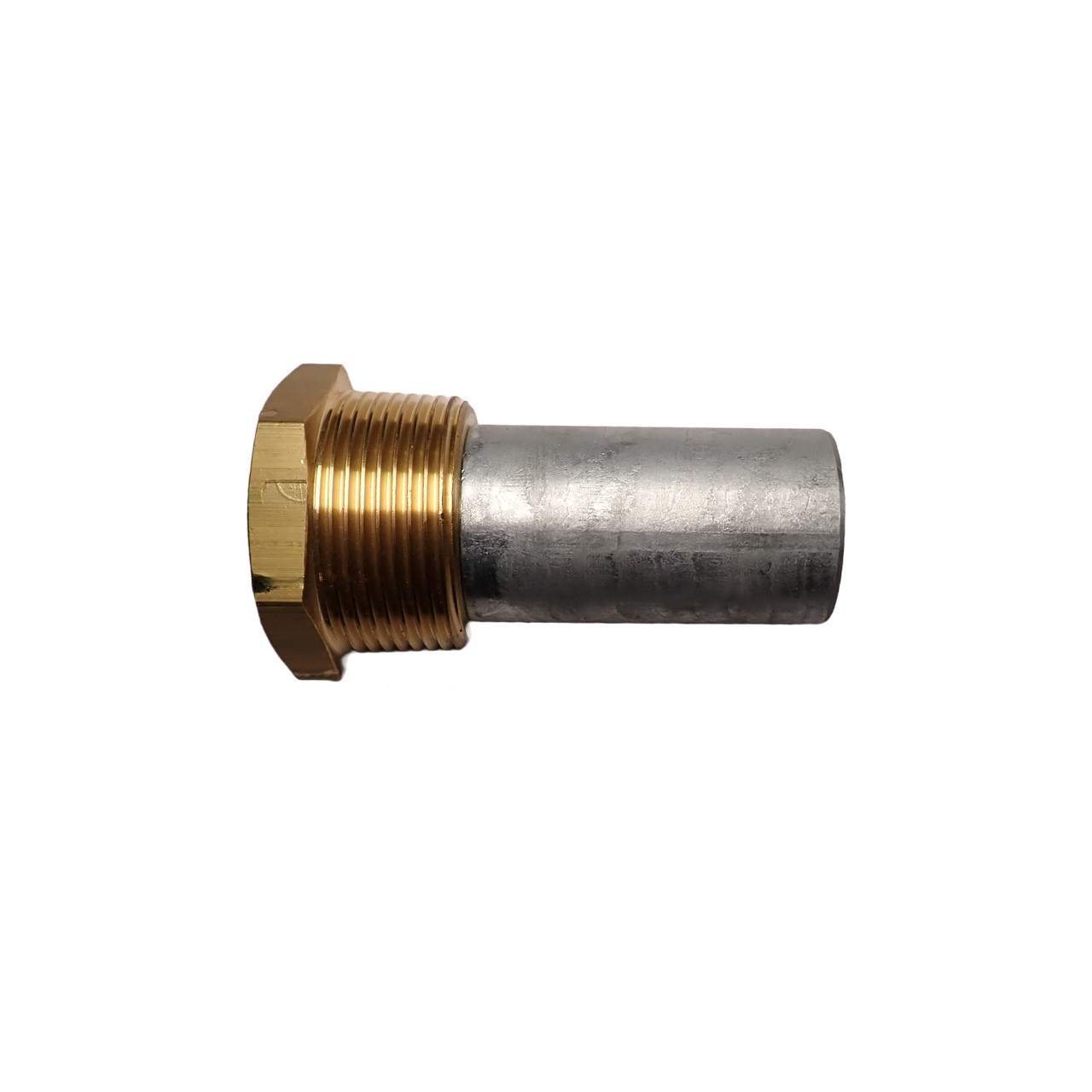 E-8 Engine Zinc Anode - 1-1/4 NPT x 2-1/4
