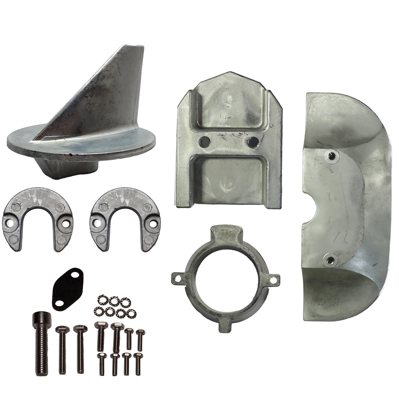 Alpha One Gen II Zinc Anode Kit with Fin | BoatZincs.com
